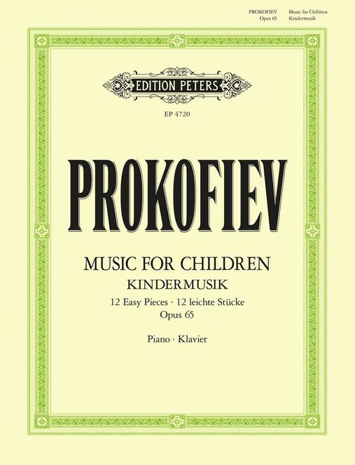 Hovedbilde Serge Prokofieff - Music for Children Op.65