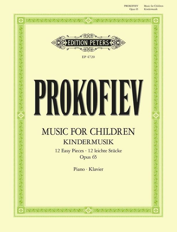Serge Prokofieff - Music for Children Op.65