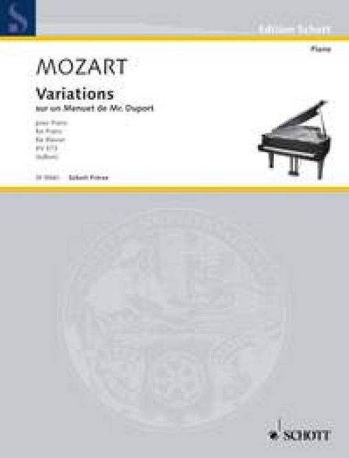 Hovedbilde Wolfgang Amadeus Mozart - Variations KV 573