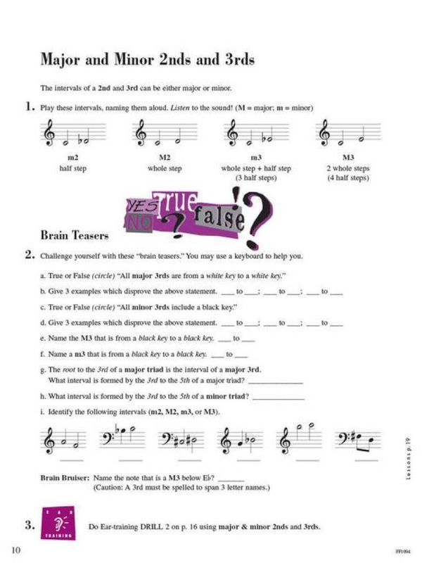 Piano Adventures Theory Book Level 5