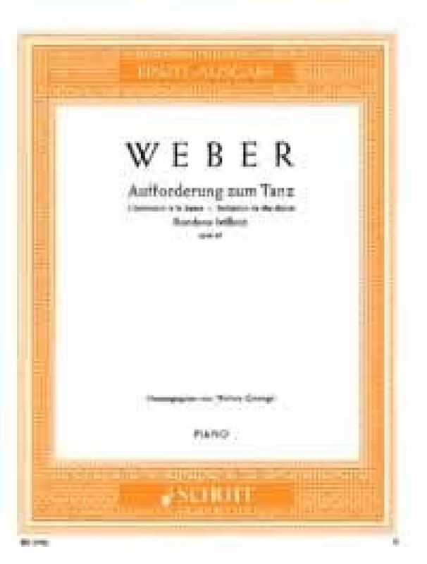 Carl Maria von Weber - Aufforderung Zum Tanz Opus 65