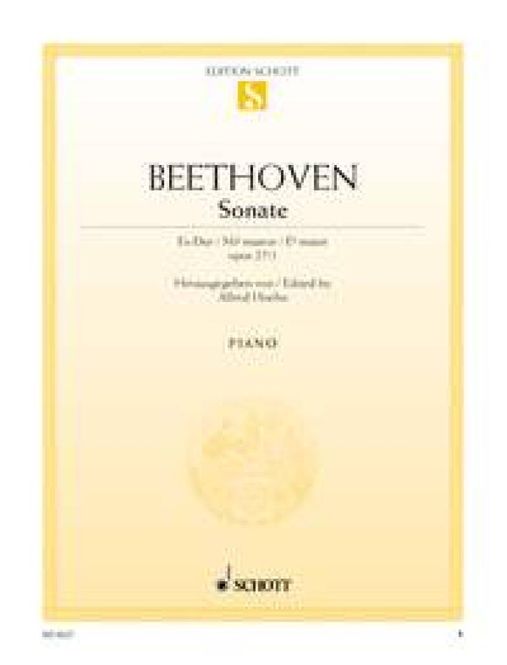 Hovedbilde Ludwig van Beethoven - Sonate 13 Es Opus 27/1