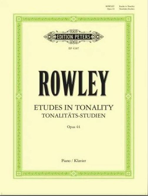 Hovedbilde Alec Rowley - Studies in Tonality Op.44
