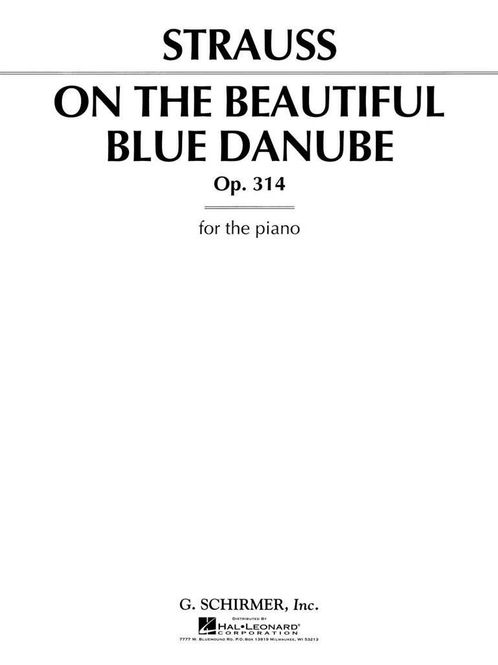 Hovedbilde Johann Strauss - On the Beautiful Blue Danube, Op. 314