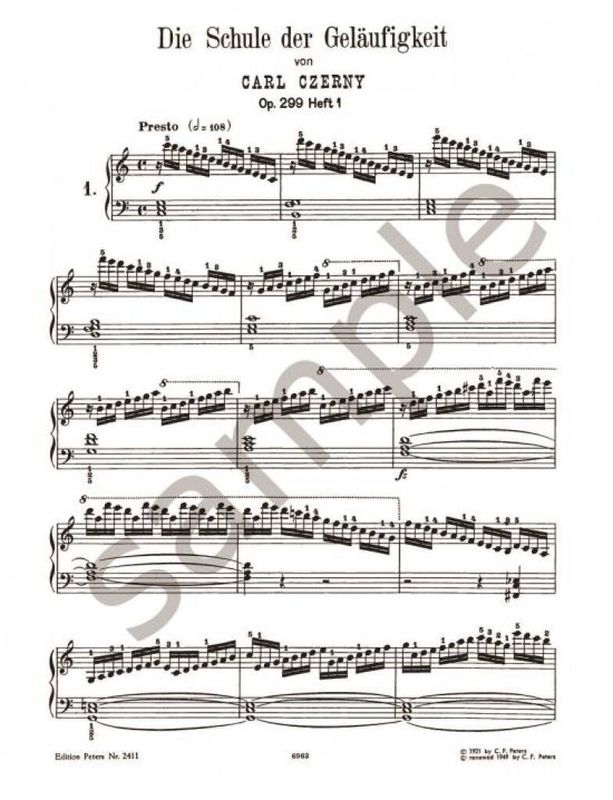 Carl Czerny - Schule der Geläufigkeit op. 299 