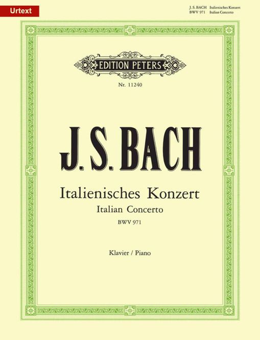 Hovedbilde Johann Sebastian Bach - Italian Concerto BWV 971
