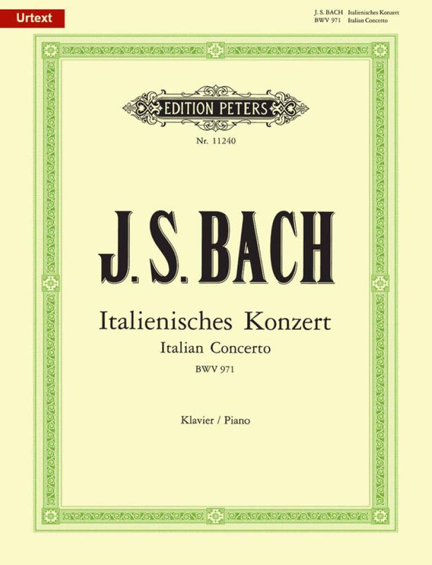 Johann Sebastian Bach - Italian Concerto BWV 971
