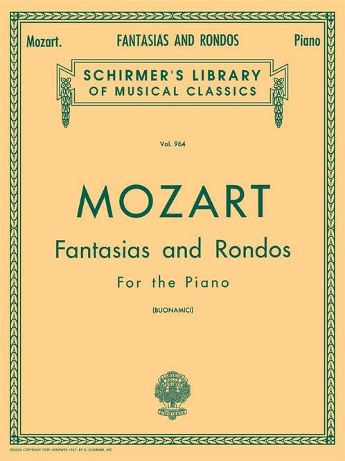 Hovedbilde Wolfgang Amadeus Mozart - Fantasias And Rondos For Piano