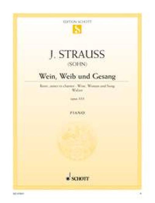 Hovedbilde Johann Strauss Jr. - Wein, Weib und Gesang op. ...