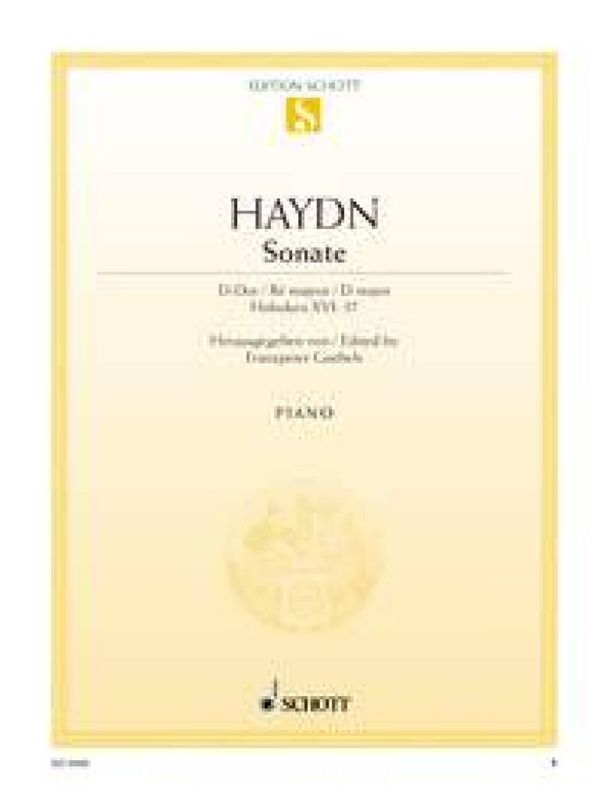 Franz Joseph Haydn - Sonate D Hob.Xvi:37