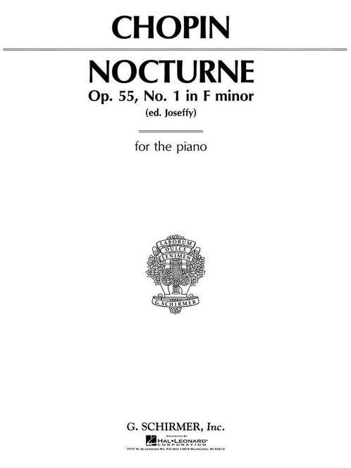 Hovedbilde Frédéric Chopin - Nocturne, Op. 55, No. 1 in F ...
