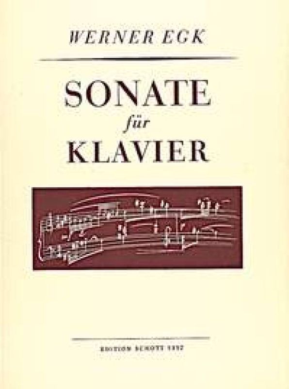 Werner Egk - Sonata