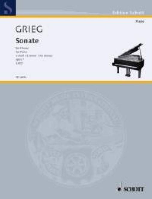 Hovedbilde Edvard Grieg - Sonate E Opus 7