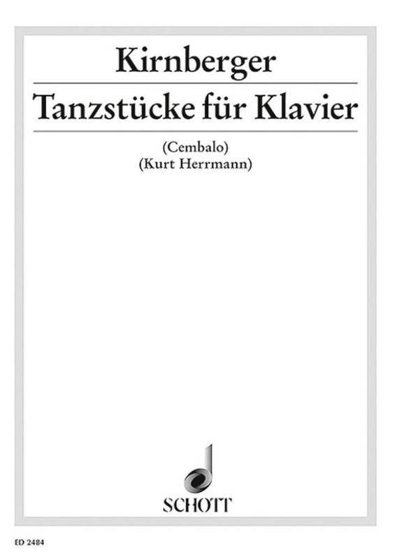 Johann Philipp Kirnberger - Dance piece