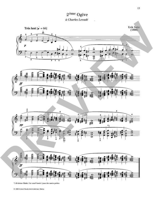 Erik Satie - Klavierwerke 2
