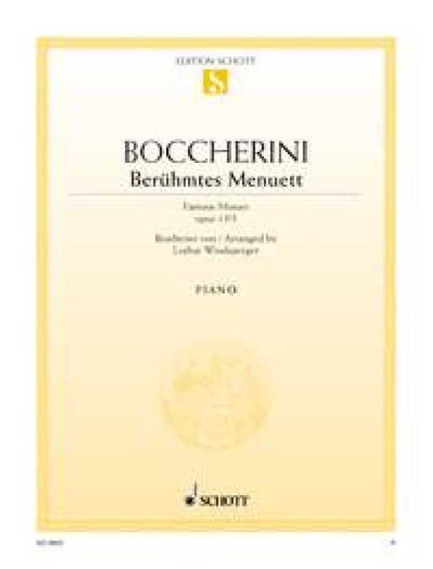 Luigi Boccherini - Menuet( Beruhmtes )