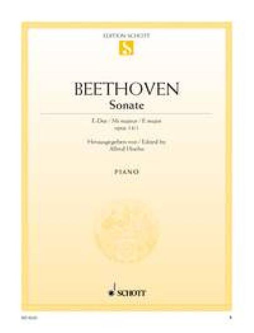 Hovedbilde Ludwig van Beethoven - Sonate 09 E Opus 14/1