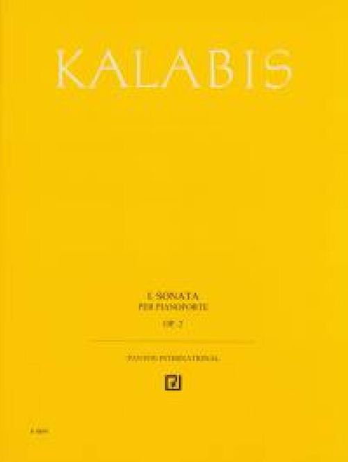 Hovedbilde Viktor Kalabis - 1. Piano Sonata op. 2