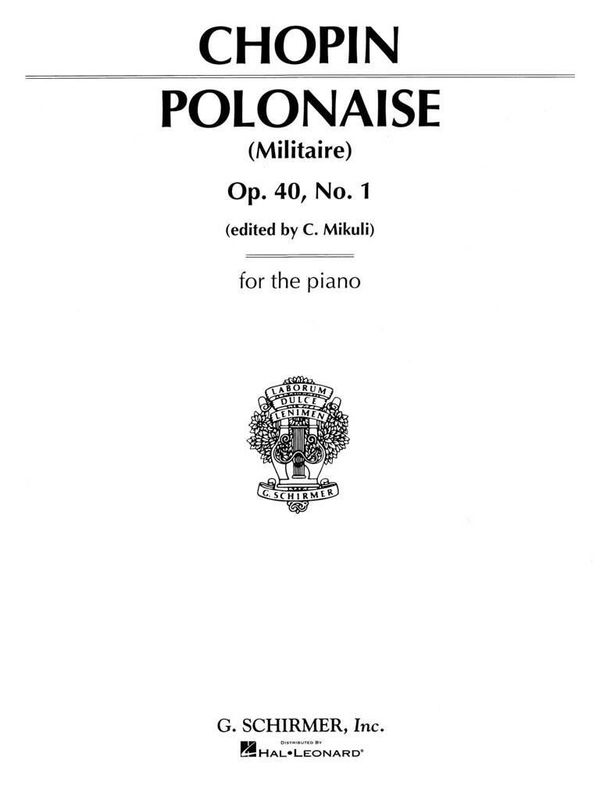 Frédéric Chopin - Polonaise, Op. 40, No. 1 in A Major