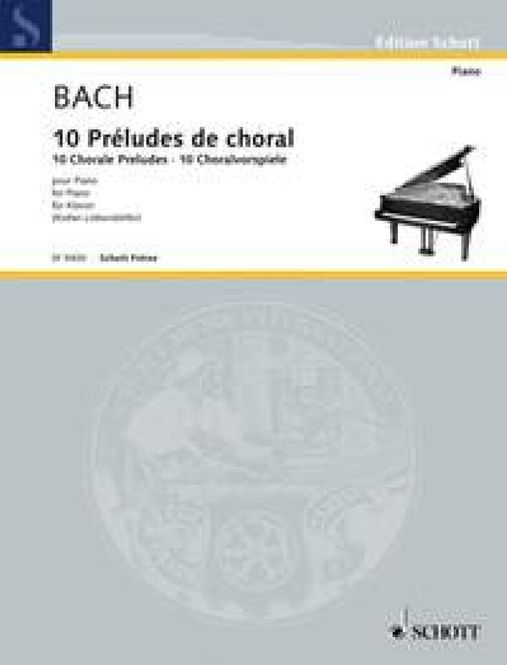 Hovedbilde Johann Sebastian Bach - 10 Chorale Preludes