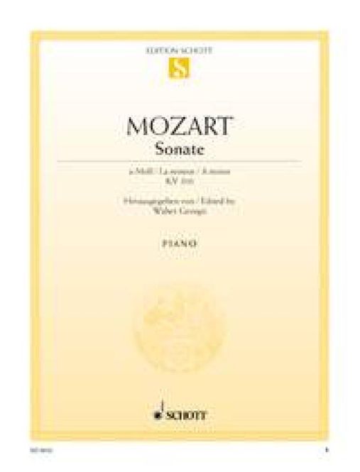 Hovedbilde Wolfgang Amadeus Mozart - Sonate A Kv310