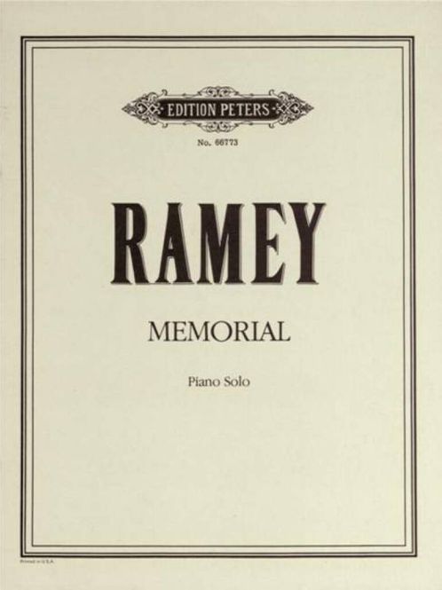 Hovedbilde Philip Ramey - Memorial (In Memoriam Alexander Tcherepnin)