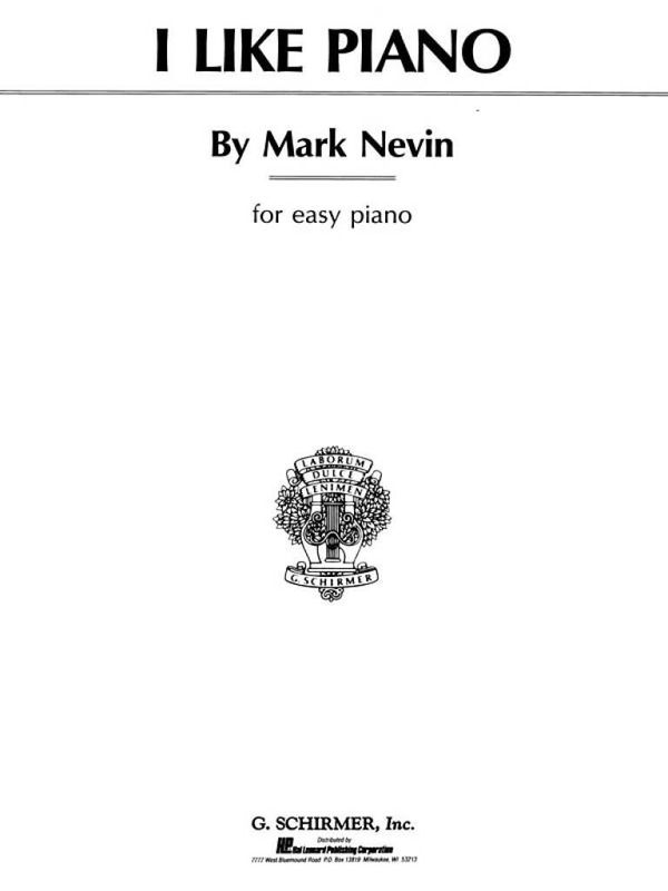 Mark Nevin - I Like Piano