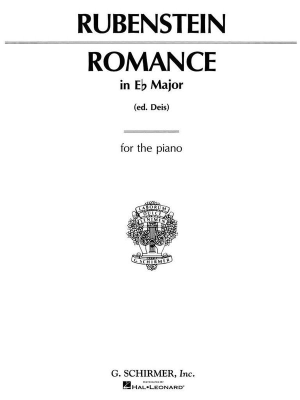 Anton Rubinstein - Romance, Op. 44 in Eb Major
