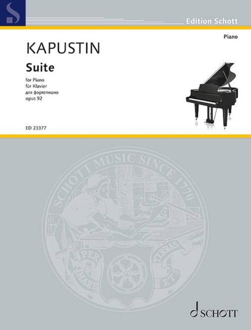 Hovedbilde Nikolai Kapustin - Suite op. 92