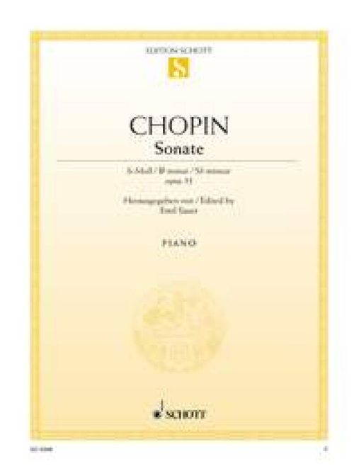 Hovedbilde Frédéric Chopin - Sonate B Opus 35