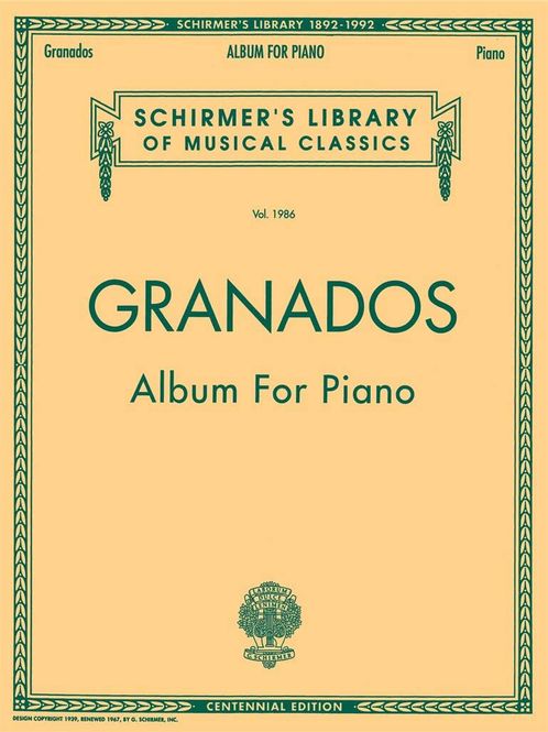 Hovedbilde Enrique Granados - Album for Piano