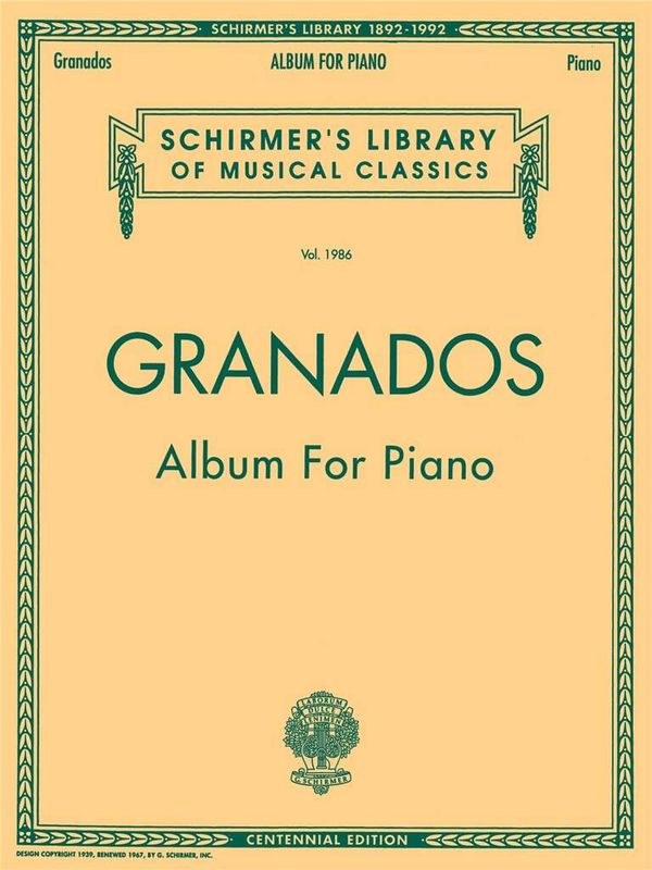 Enrique Granados - Album for Piano