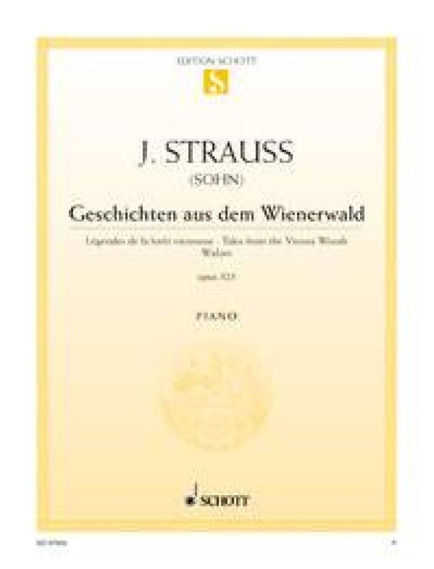 Johann Strauss Jr. - Geschichten Aus Dem Wienerwald