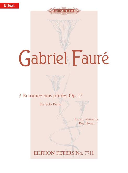 Hovedbilde Gabriel Fauré - 3 Romances Sans Paroles Op.17 For ...