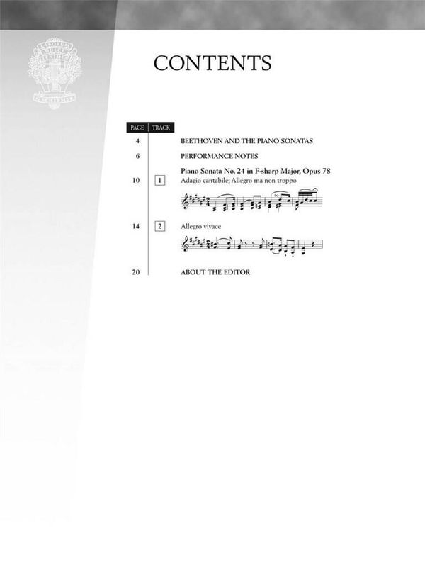 Ludwig van Beethoven - Beethoven: Sonata No. 24 in F-sharp Major