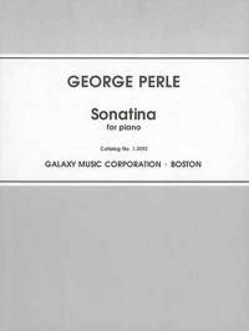 Hovedbilde George Perle - Sonatina