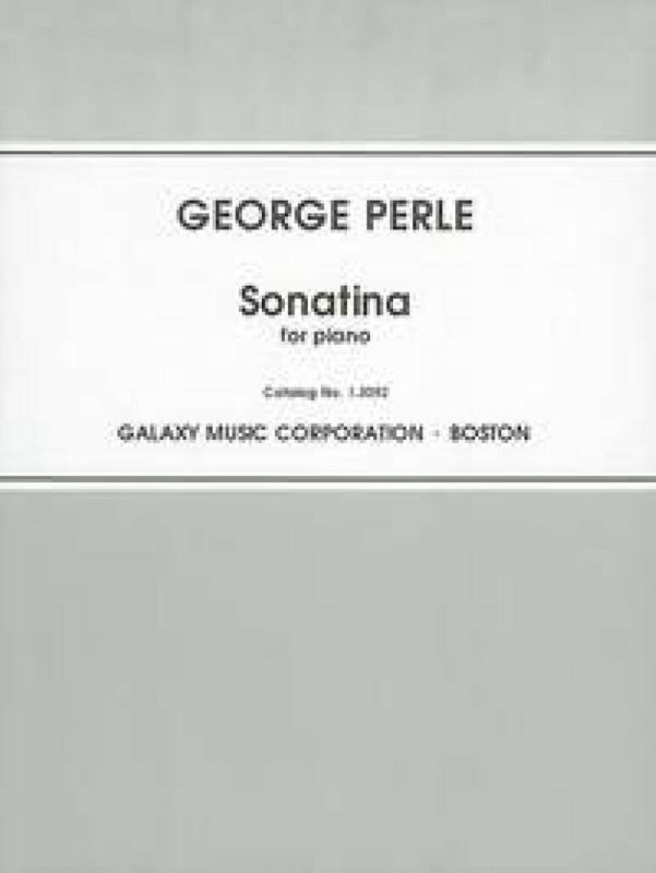 George Perle - Sonatina