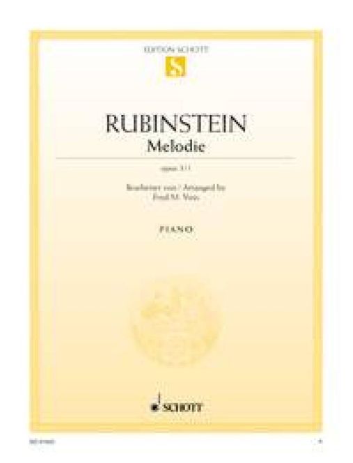 Hovedbilde Grigorjewitsch Rubinstejn - Melodie F Opus 3/1