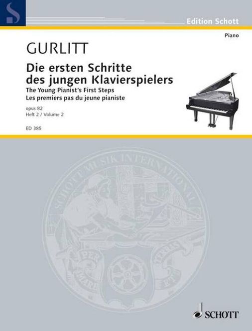 Hovedbilde Cornelius Gurlitt - The Young Pianist's First ...