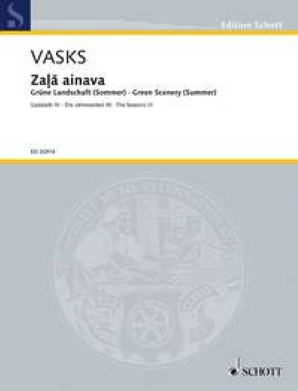 Pêteris Vasks - Zala ainava