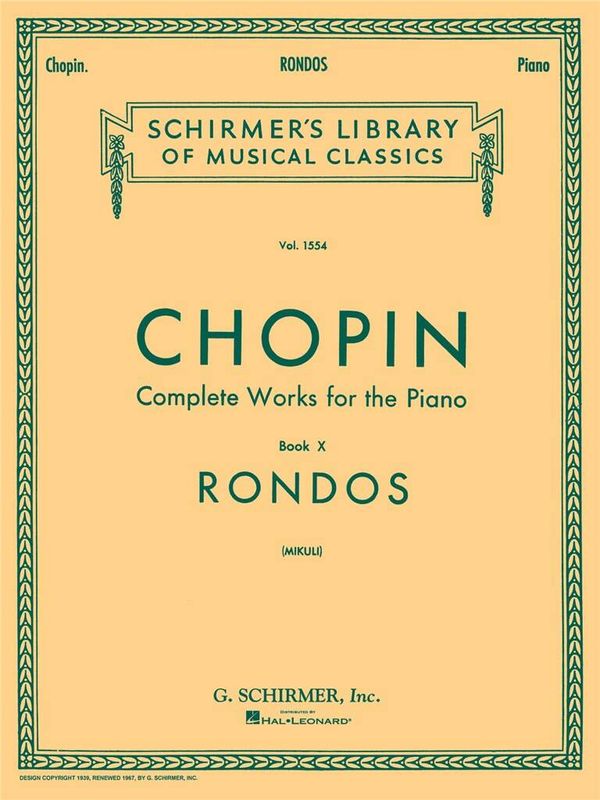Frédéric Chopin - Rondos