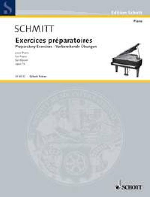 Hovedbilde Aloys Schmitt - Exercices Preparatoiry op. 16