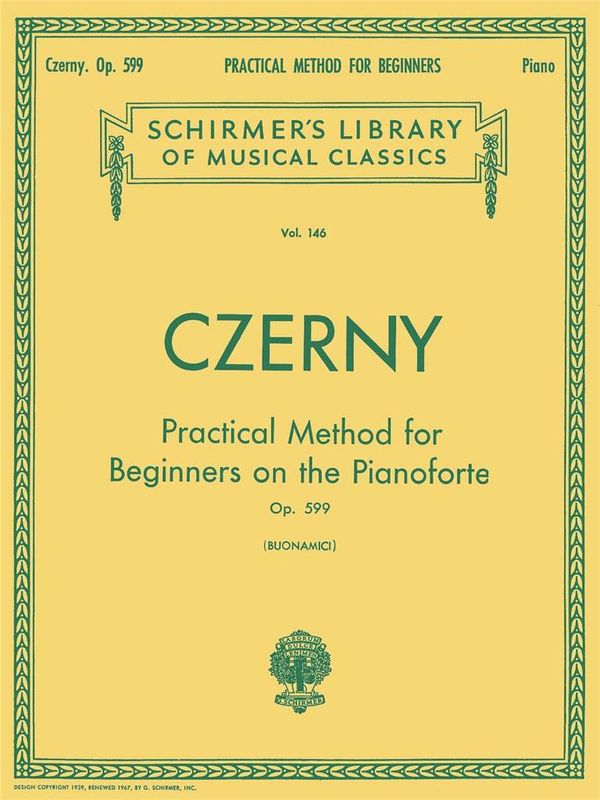 Carl Czerny - Practical Method for Beginners, Op. 599