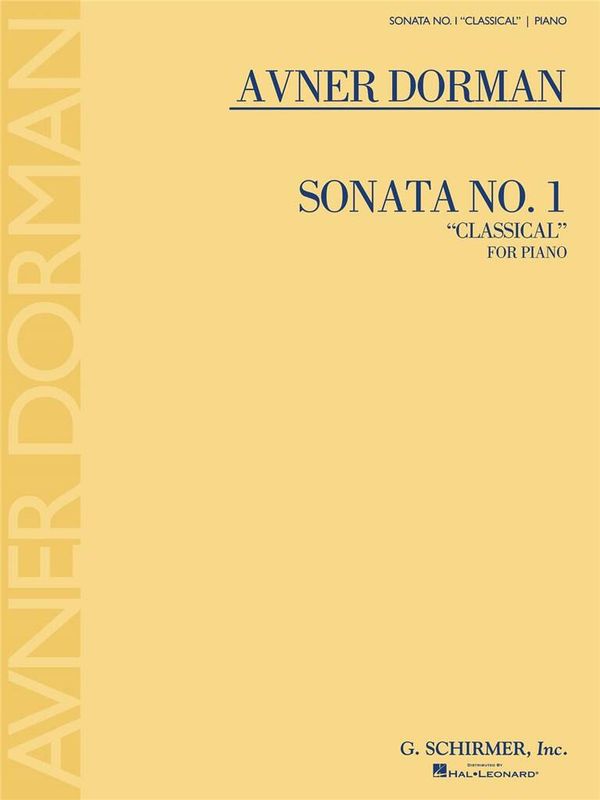Avner Dorman - Sonata No. 1 Classical