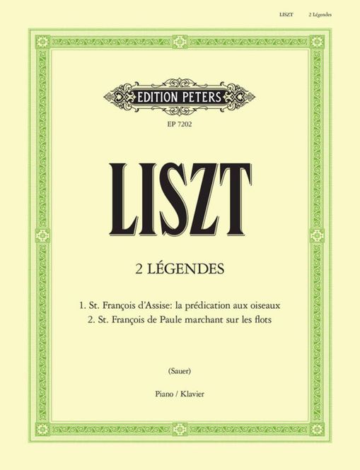 Hovedbilde Franz Liszt - 2 Légendes