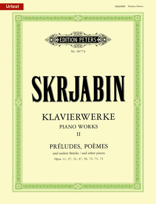 Hovedbilde Alexander Scriabin - Piano Works Volume 2