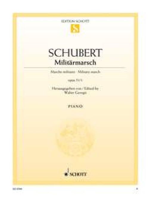 Hovedbilde Franz Schubert - Militarmarsch Opus 51/1