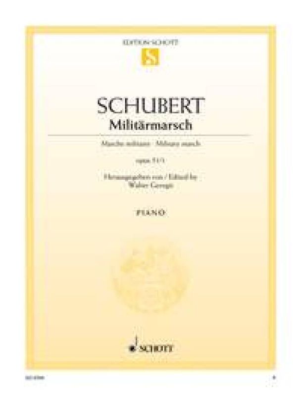 Franz Schubert - Militarmarsch Opus 51/1