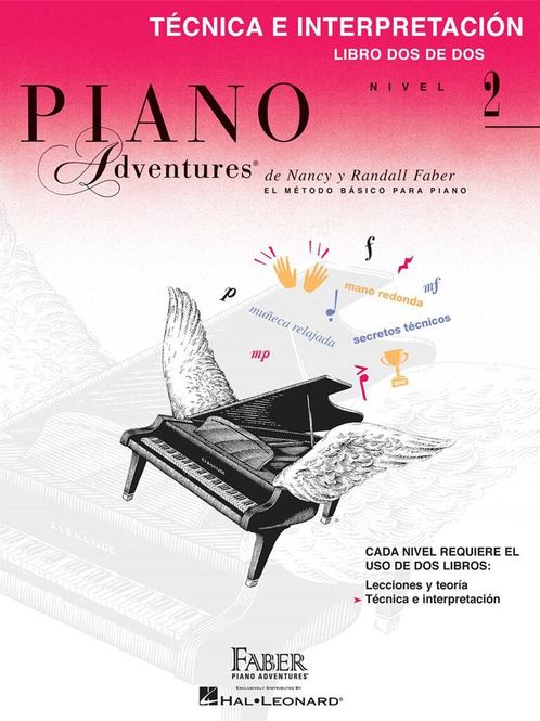 Hovedbilde Piano Adventures: Técnica e Interpretación Nivel 2