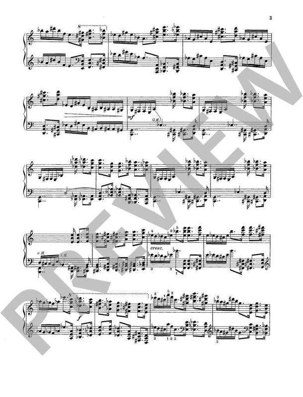 Ernst Toch - 10 Concert Etudes op. 55 Band 1